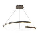Minimalist Ring Ball 3 Step Dimming Led Nordic Chandelier Hanging Lamp