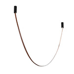 Flexible Long Leather Belts Pendant Light Ha082620