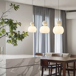 Art Deco Pendant Light Cream