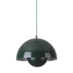 1 Light Metal Mushroom Nordic Flowerpot Pendant Light