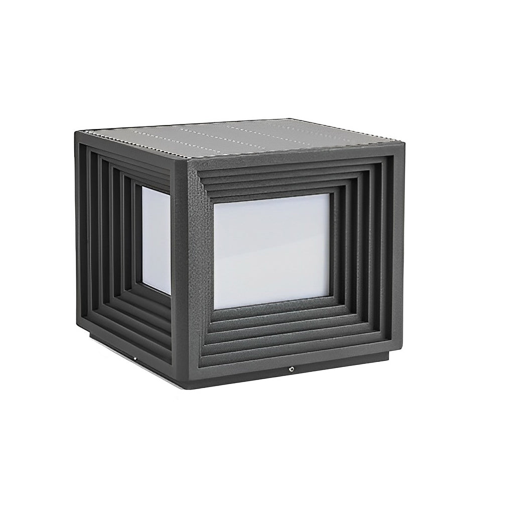 Square Solar Post Caps Light Ha092530