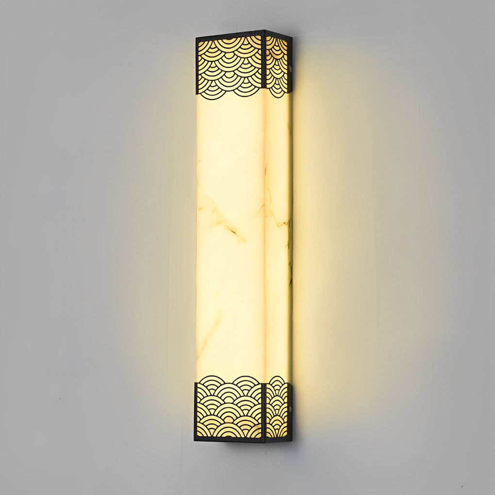 Rectangular Vintage Outdoor Wall Light Ha085182