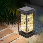 Vintage Black LED Pathway Light – Waterproof Retro Landscape Lamp for Garden & Courtyard