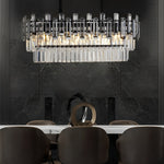 Rectangular Crystal Chandelier Ha091692