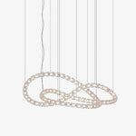 Gabriel Infinity LED Chandelier – 81-Light Crystal Pendant for Grand Interiors