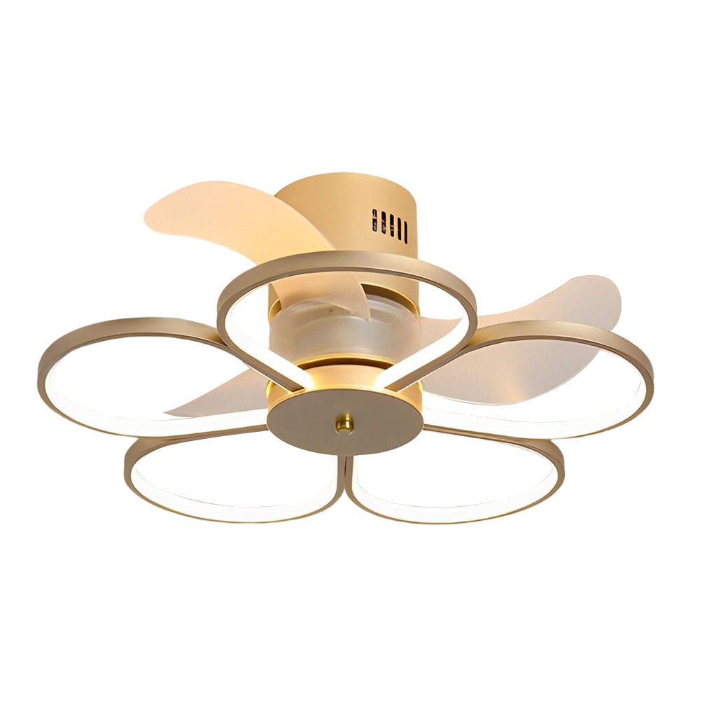 Flowers Bladeless Ceiling Fans Lamp Ha082428