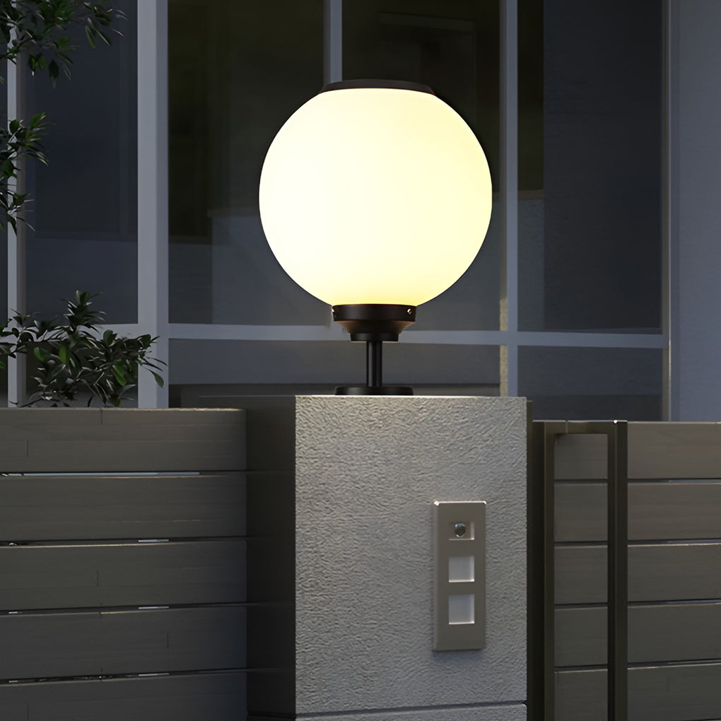 Ball Waterproof Led Solar Post Lights Li001995