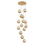 Glass Globes Shade Chandelier Ha095051