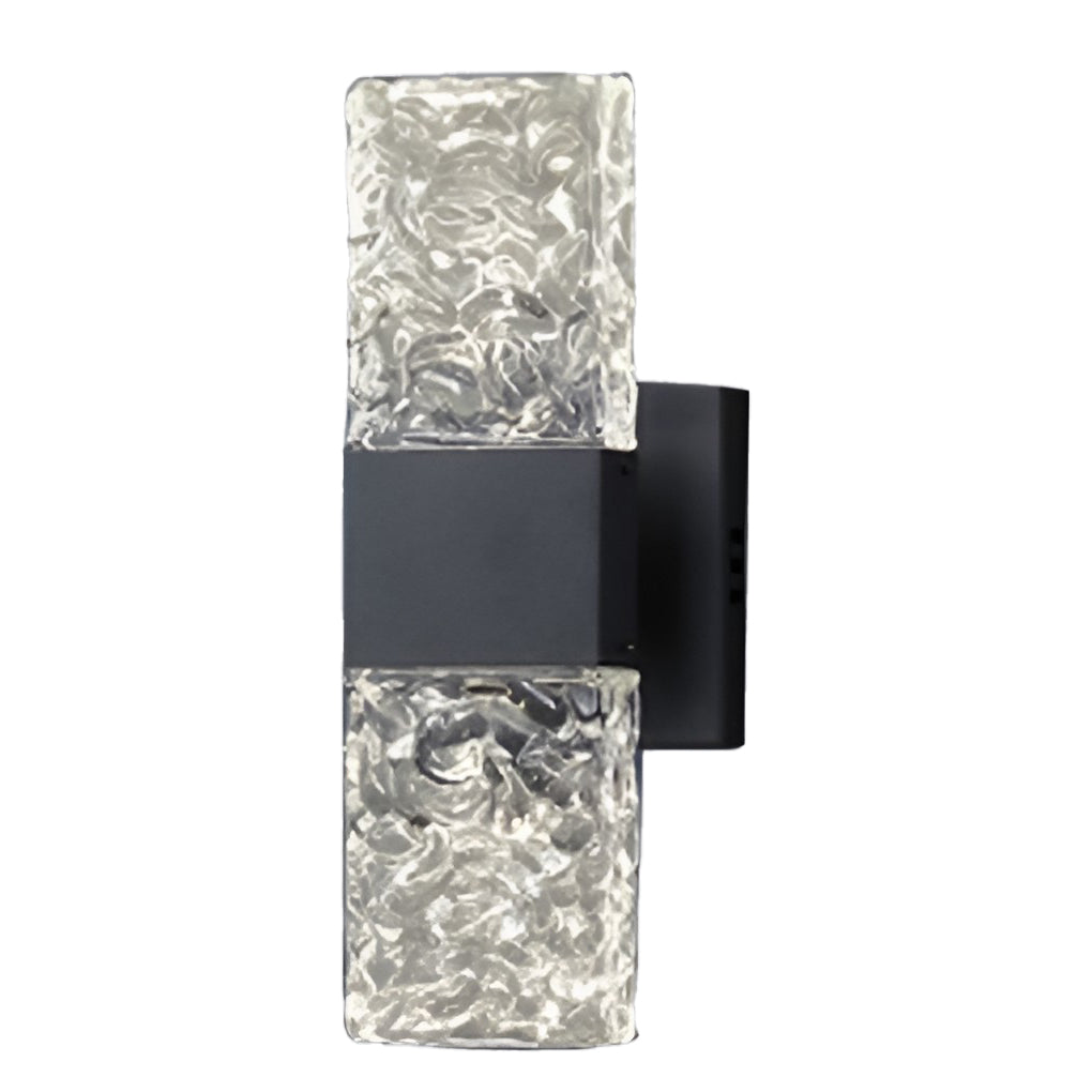 Creative Crystal Up And Down Lights Led Electroplated Modern Wall Sconces