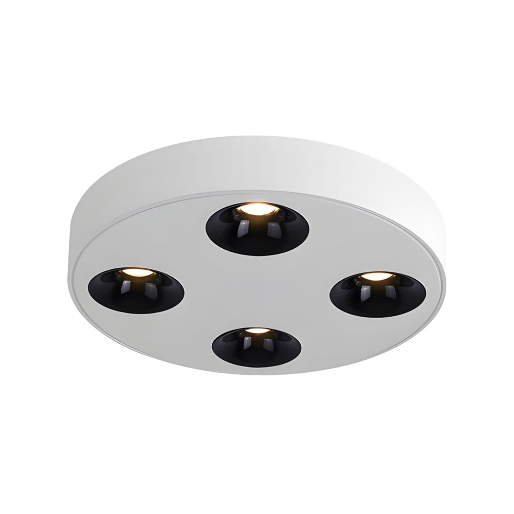 9 1 Inch Peg 4 Light Led Flush Mount Ceiling Light For Bathroom