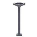 Modern 4-Light Square LED Outdoor Path Lights – Waterproof Landscape Lighting