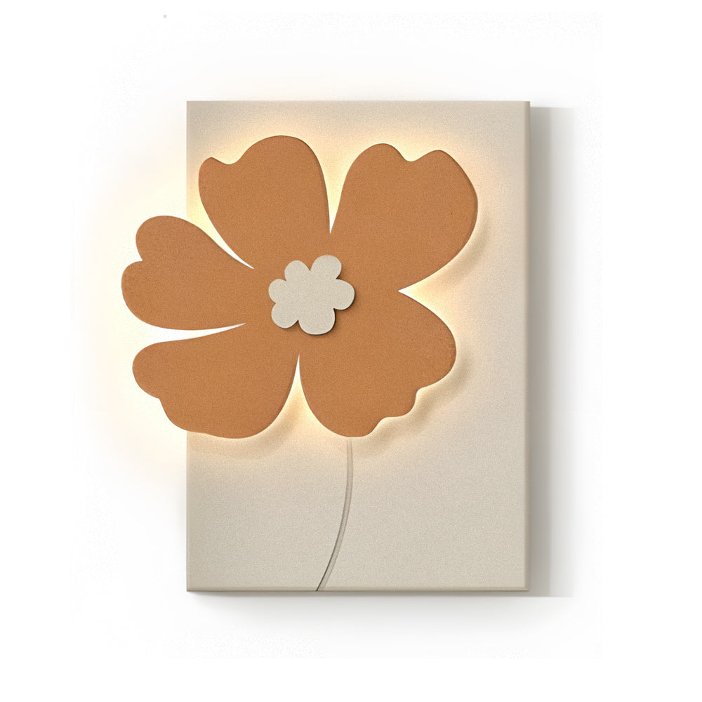 Flowers Three Dimensional Sandstone Painting Usb Remote Decorative Painting