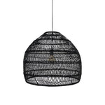 15 7 19 7 Inch W Rattan Woven Dome Pendant Light