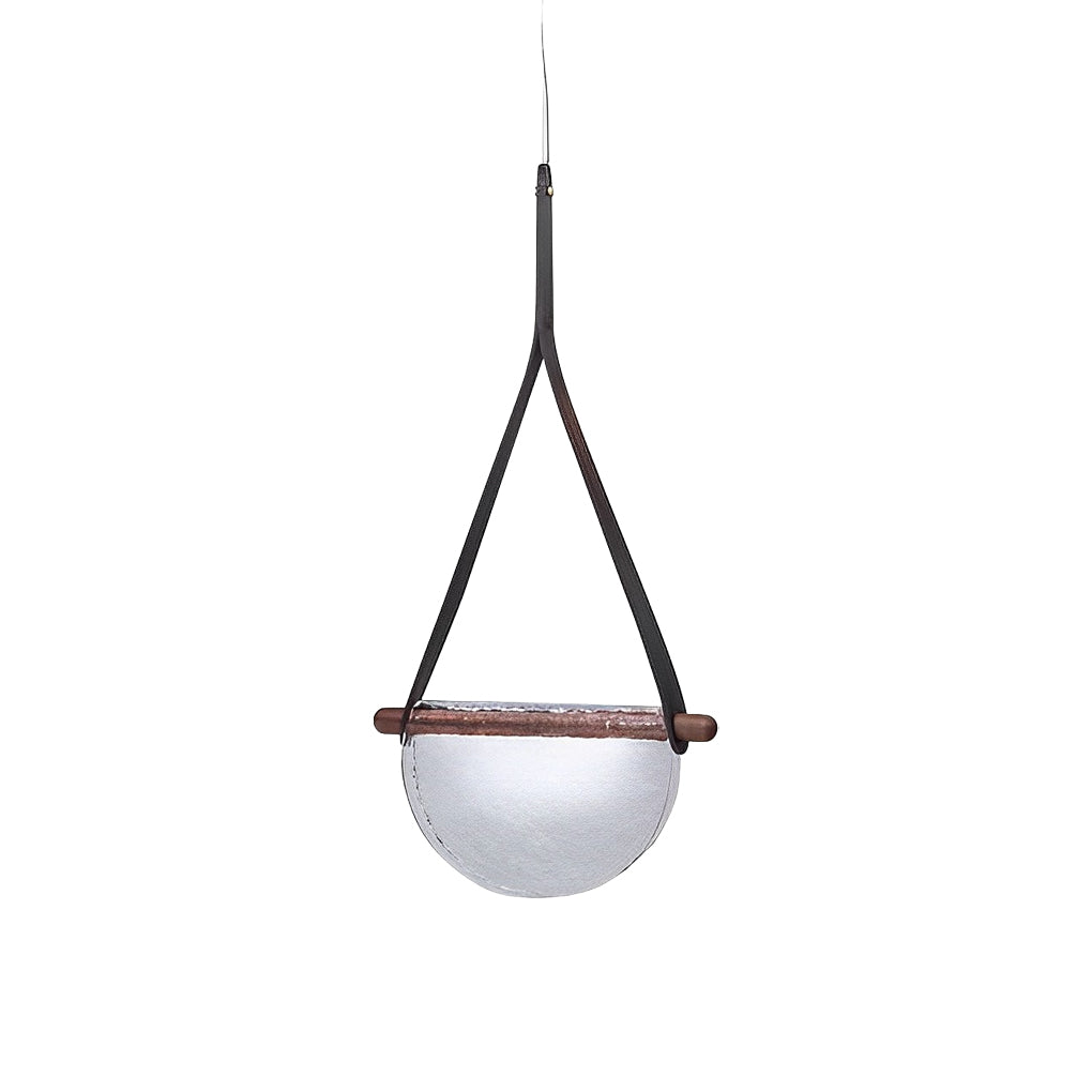 Semicircular Glass Belt Pendant Light Ha097852