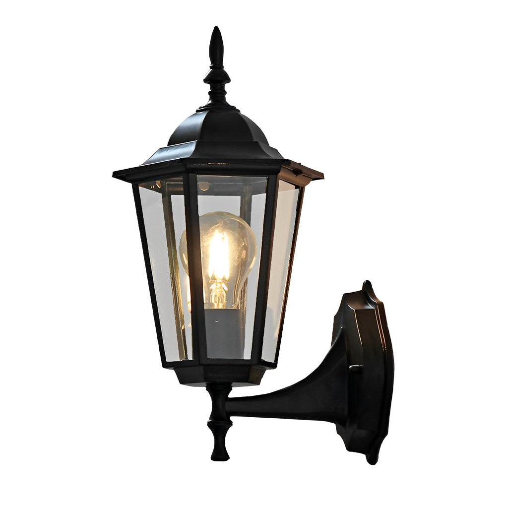 Retro Hexagonal Outdoor Wall Light Ha084408
