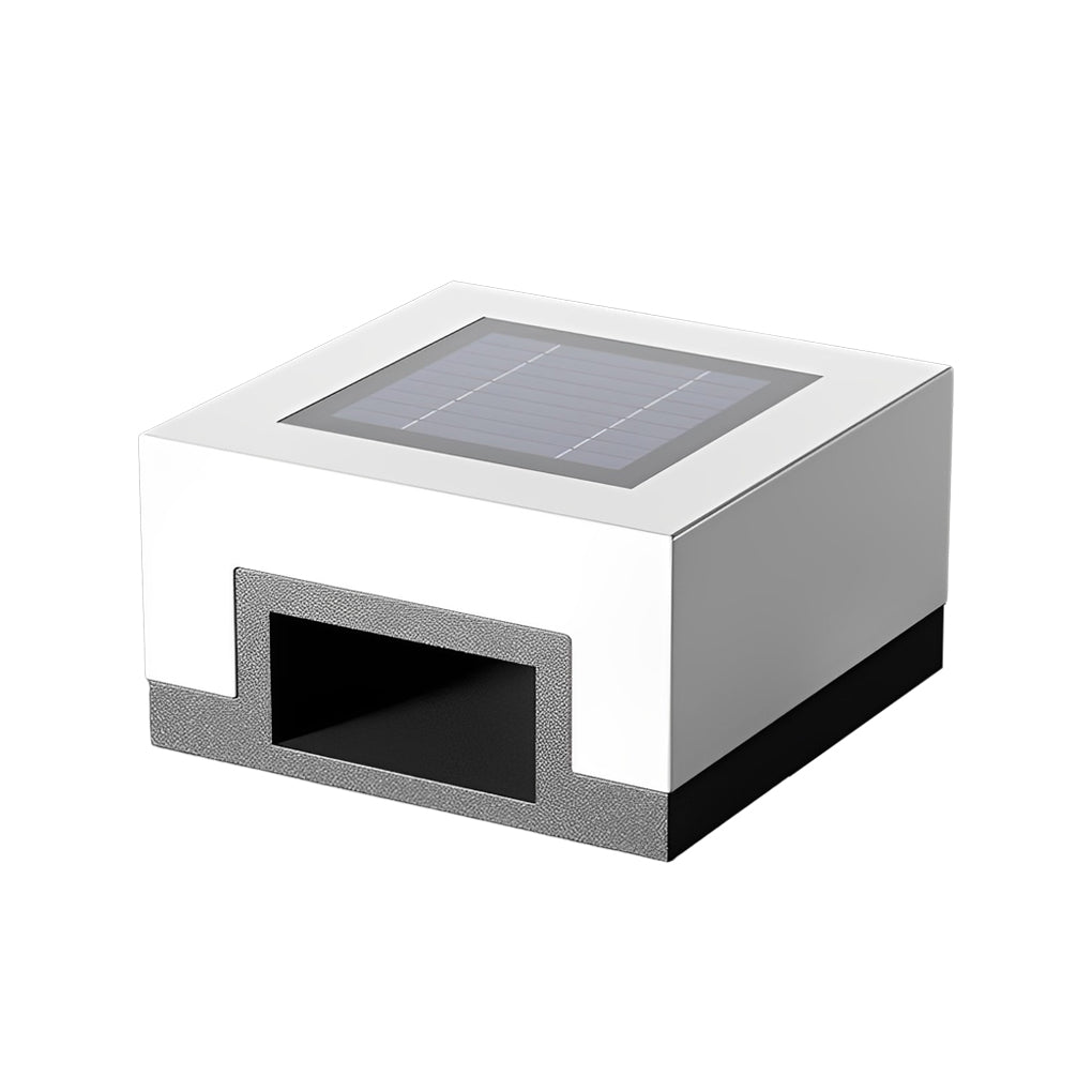 Square Solar Post Caps Light Ha091711