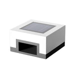 Square Solar Post Caps Light Ha091711