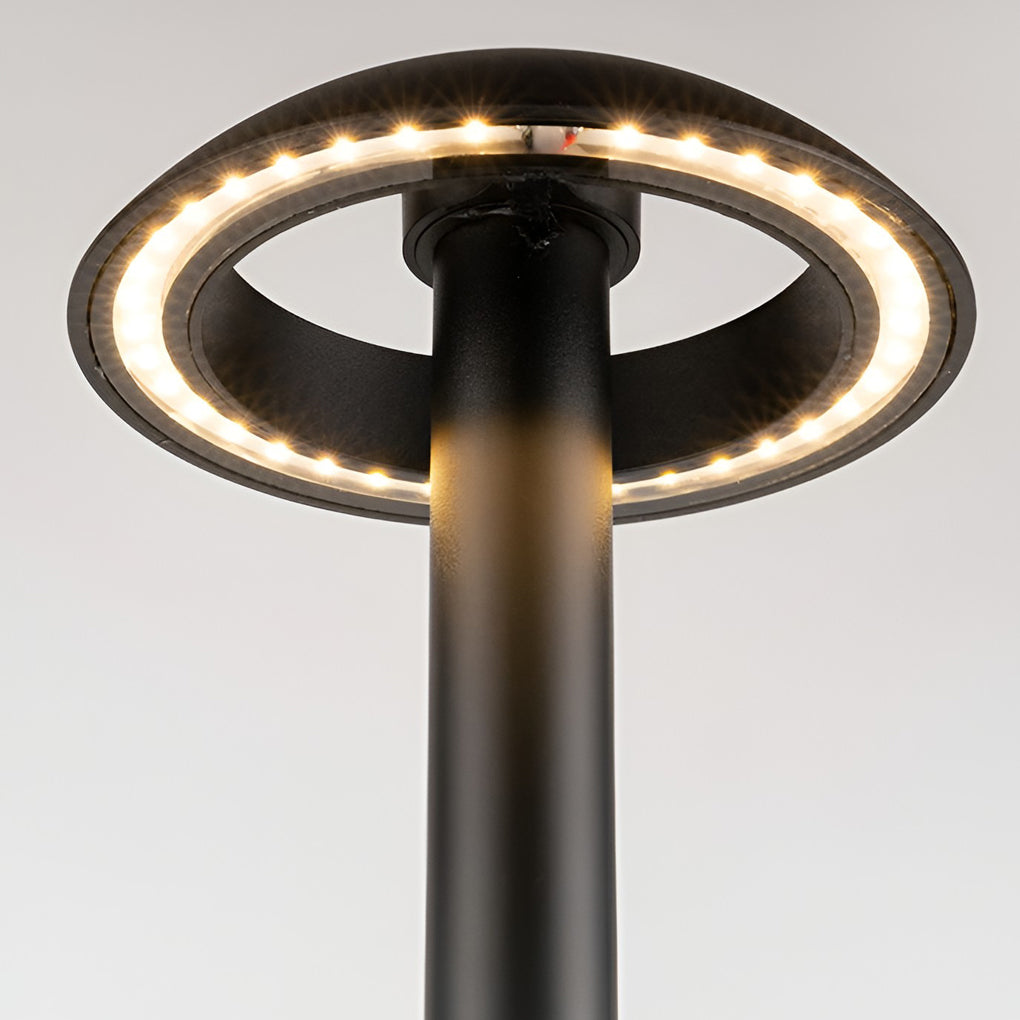 Lumière Mushroom LED Path Light — Waterproof Aluminum Landscape Lamp for Modern Gardens