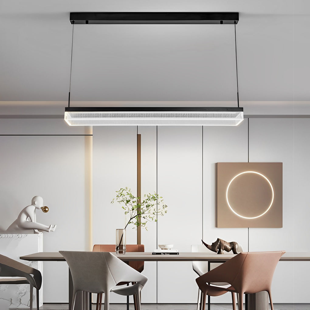 Rectangular Frame Modern Pendant Light Li002503