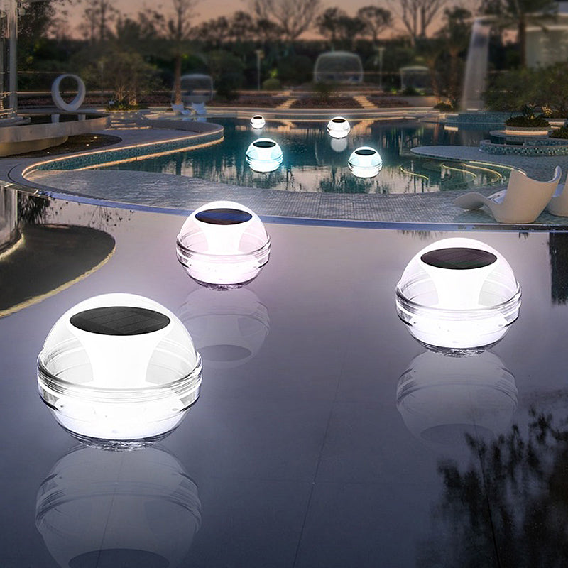 Round Light Control Solar Pool Lights Li002572