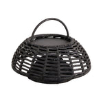 Decorative Ropes Rattan Waterproof Led Modern Solar Outdoor Chandelier