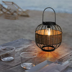 Cage Shape Outdoor Solar Lantern Ha082027