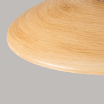Rustic Mini Wood Ceiling Lamp