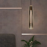 Long Crystal Tungsten Filament Led Bulb Post Modern Pendant Lights