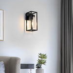 Rectangular Glass Wall Lamp Li002100