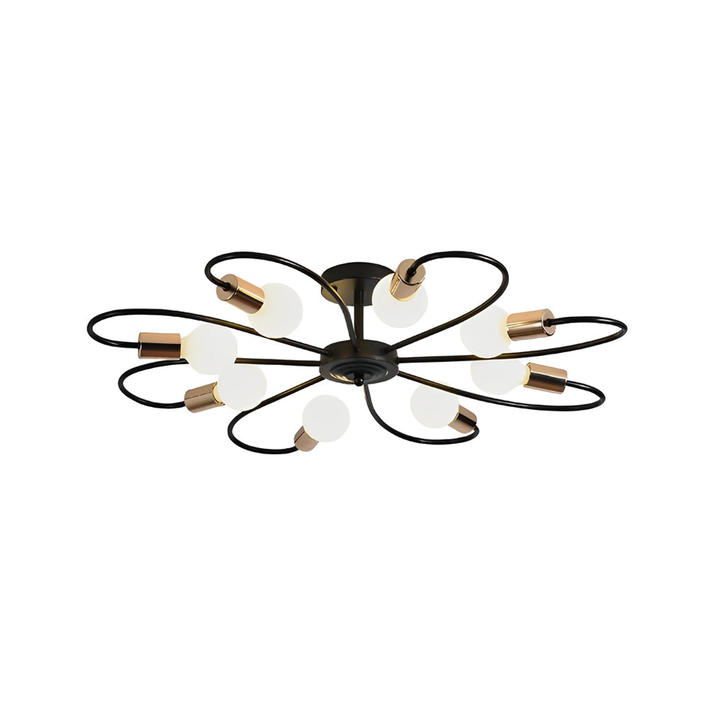 Simple Flower Ceiling Lights Fixture Ha097939