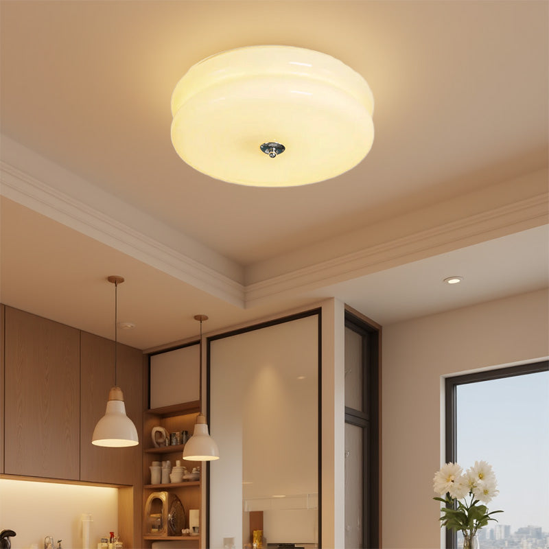 Simple Round Glass Led Ceiling Lights Modern Nordic Pendant Light Home Decoration Bedroom Living Room Chandelier Ceiling Lamp