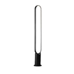 Modern Linear Solar Pathway Lights in Black Aluminum, IP65 Waterproof