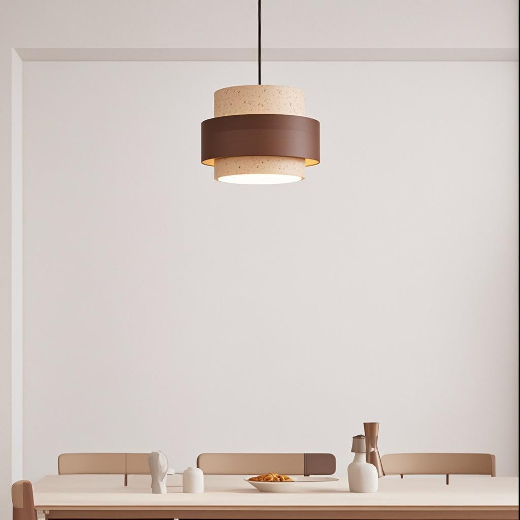 Retro Stone Wabi Sabi Pendant Light