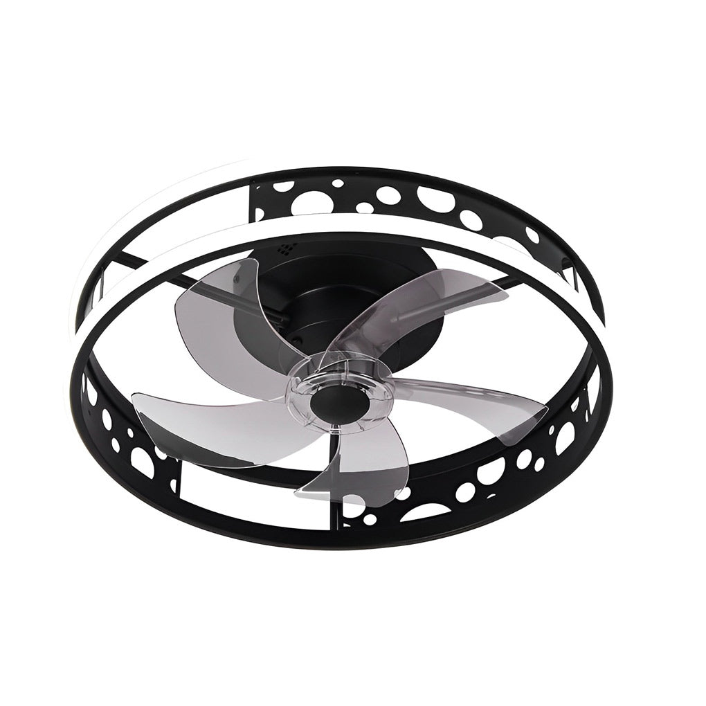 Round Led Bladeless Ceiling Fan Ha082858