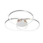 Aurelia Trio Ring LED Ceiling Light – Modern Nordic Semi Flush Mount