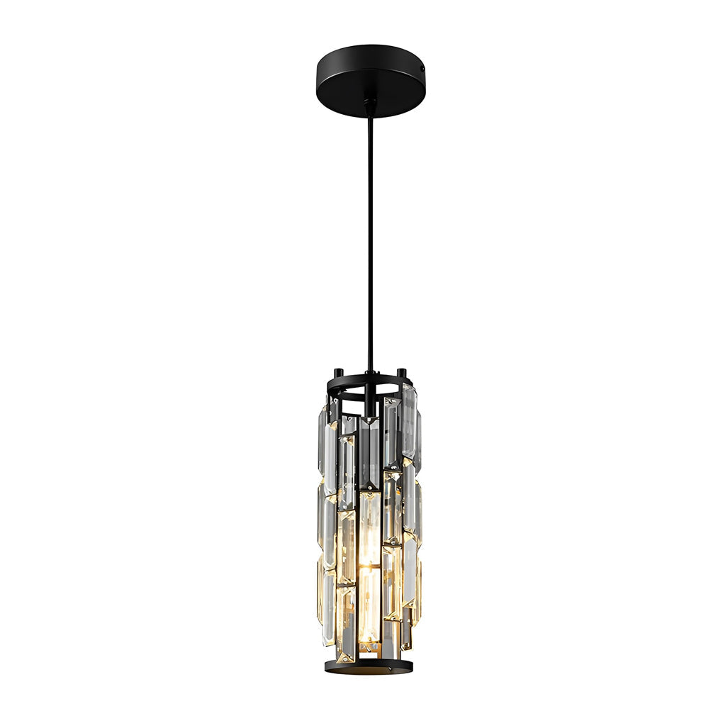 Modern Kitchen Lighting Bundle with Linear Chandelier, Crystal Pendants & Under Cabinet LED Light