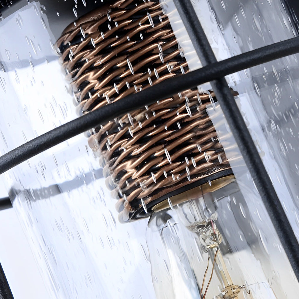 Lantern Black Wall Lights Ha076457