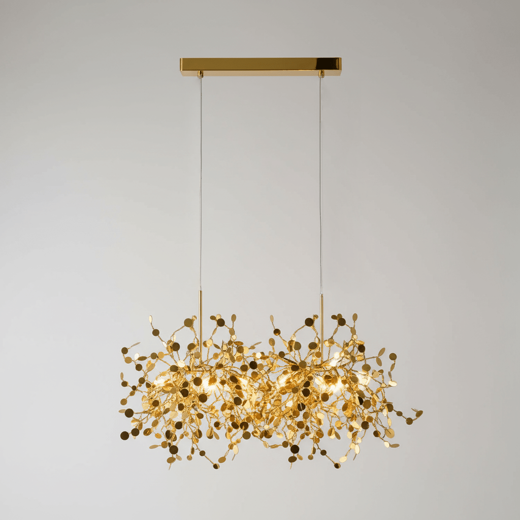 Luminex Modern Cloud Pendant Light – Designer Stainless Steel Chandelier