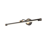 Elegant Linear Vintage Gold Black Led Bathroom Vanity Light