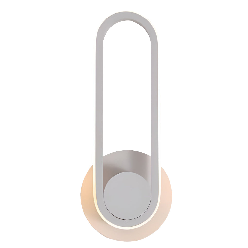 Rotatable Rounded Rectangular Led Nordic Wall Lamp