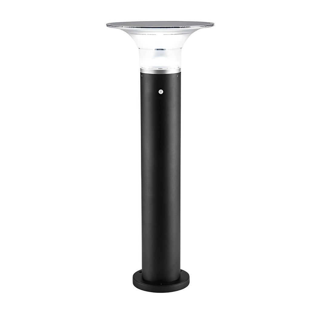 Modern Solar Path Downlights 360° Black LED Landscape Lighting