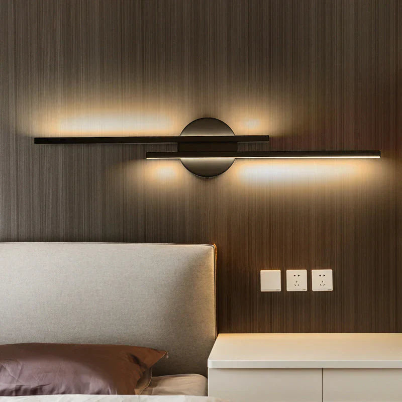 Led Atmosphere Laden Corridor Double Straight Line Wall Lamps