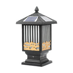 Retro Vintage Solar Fence Light Ha093283