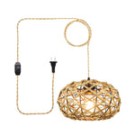 Hand Woven Ceiling Light Ha079956