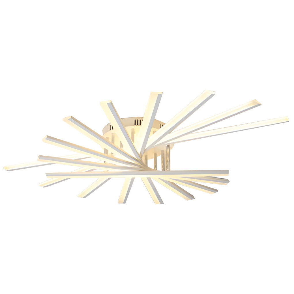 Creative Strip Stepless Dimming Led Chandelier Li002021