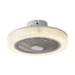 Round Modern Bladeless Ceiling Fans Lights Li002234