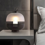 Mesh Metal And Frosted Glass Led 11 Inch Table Lamp