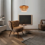 Bauhaus Style Glass Pendant Light