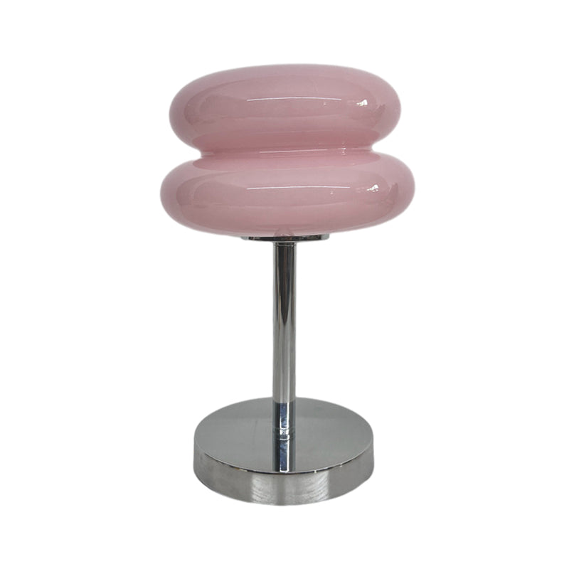 Usb Glass Burger Creative Warm Light Modern Table Lamp