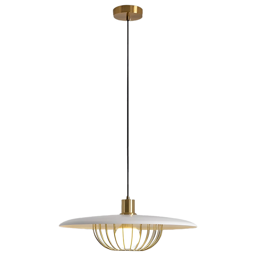 Circular Electroplated Nordic Chandelier